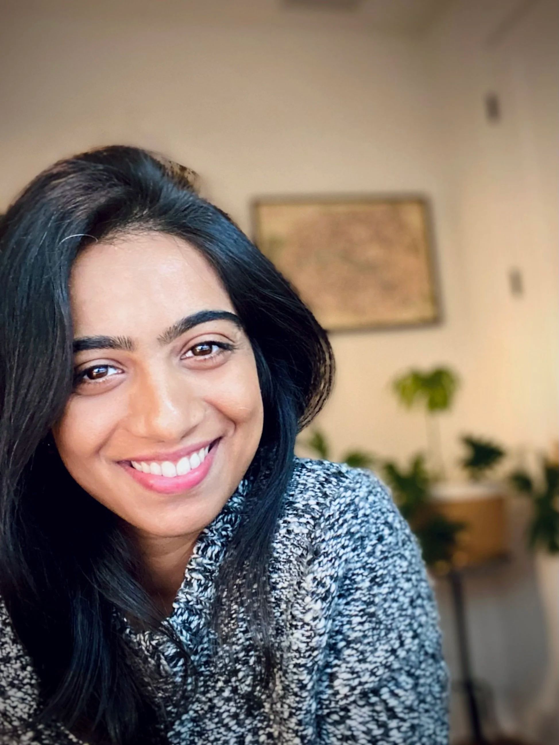 Sphurti, founder of Little Spaces, smiling